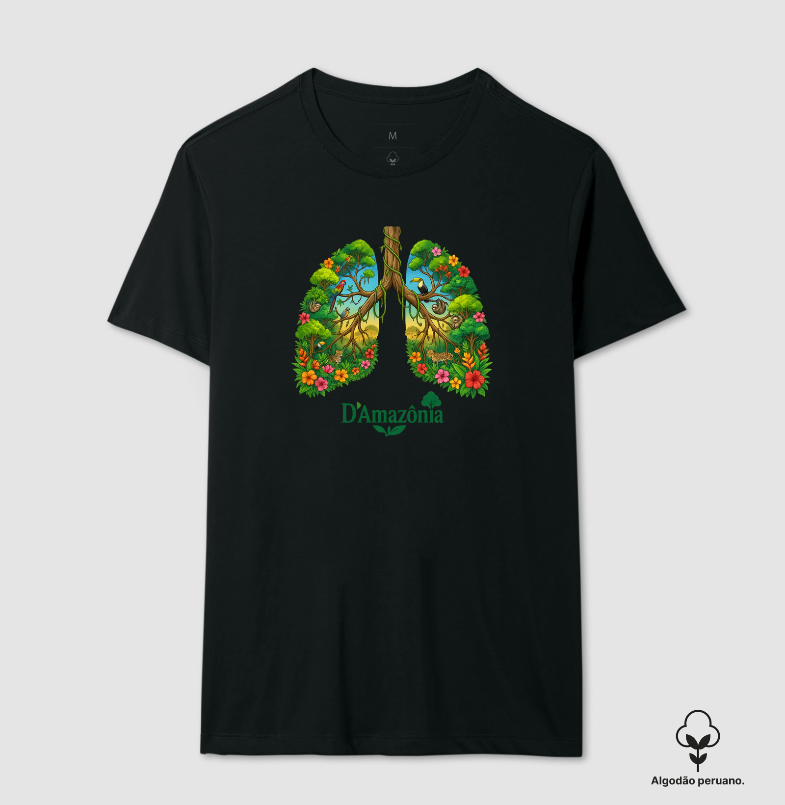 Levo a Amazônia no peito 
