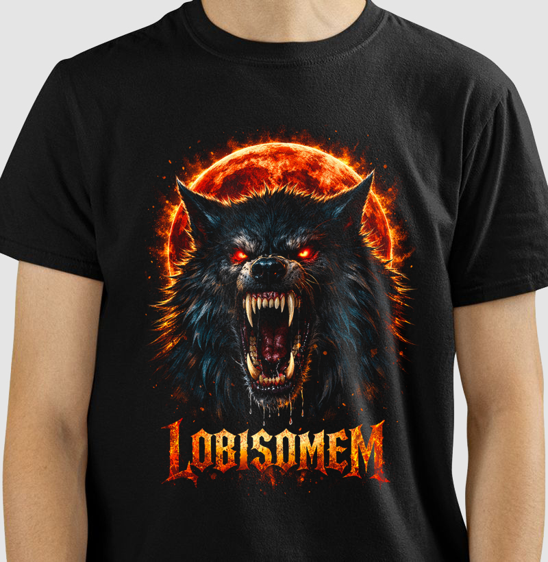 Camiseta Lobisomem