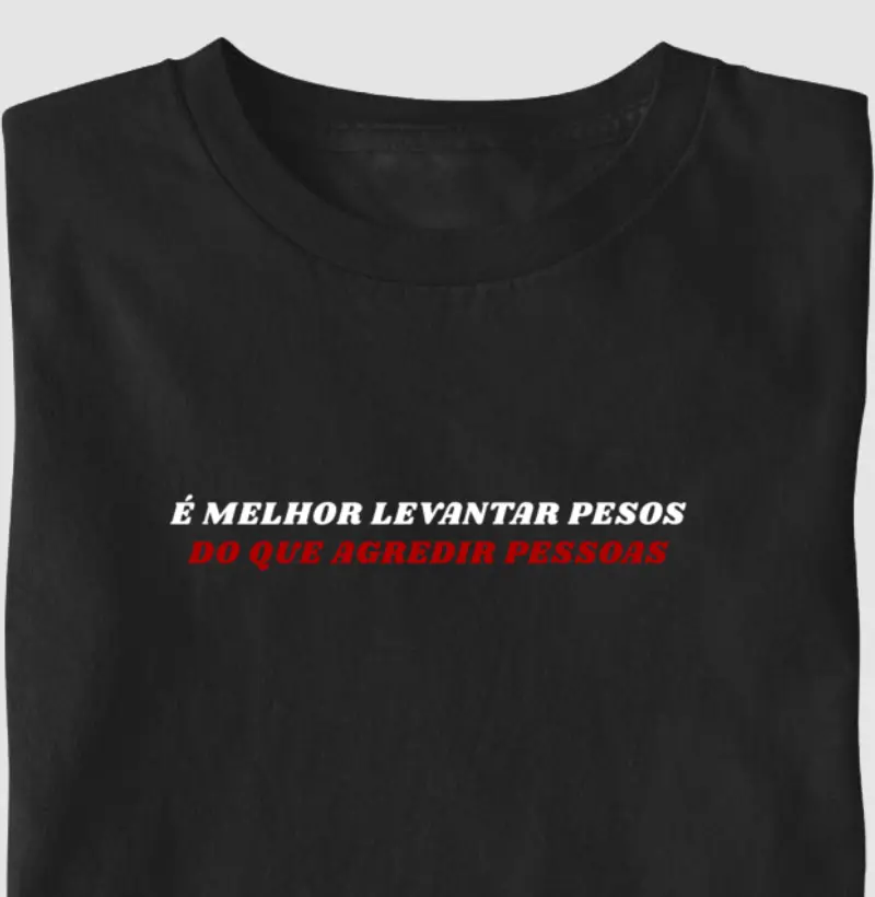 É melhor levantar peso