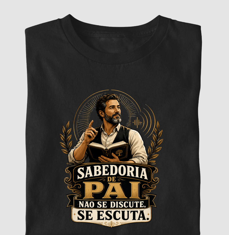 Sabedoria de Pai Não se Discute, se Escuta.