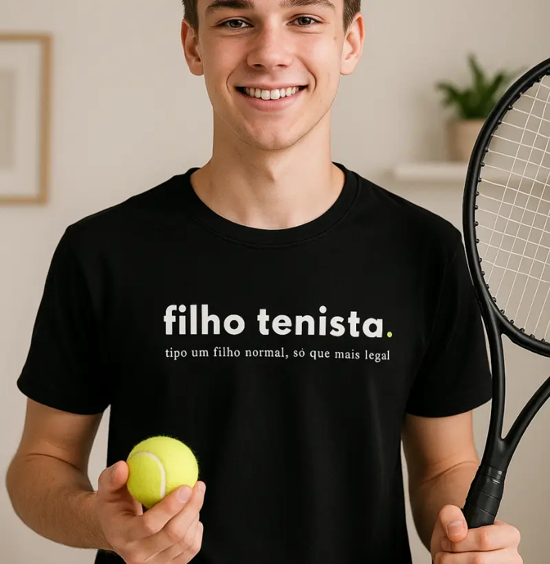 Filho tenista - Faz kit com "Pai tenista"