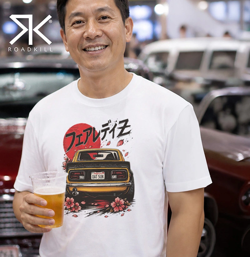 Datsun 240Z (Fairlady Z) – "Our border is the horizon."