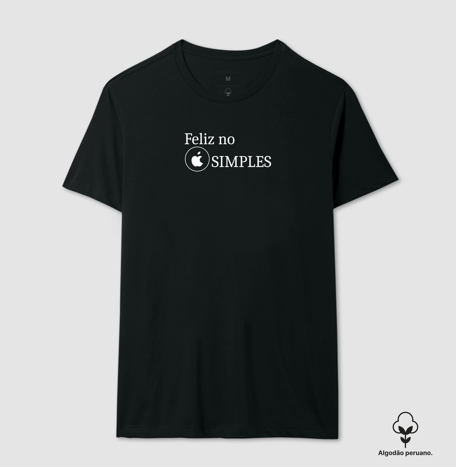 Camiseta Feliz no Simples