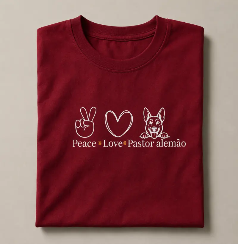 Peace / Love / Pastor alemão