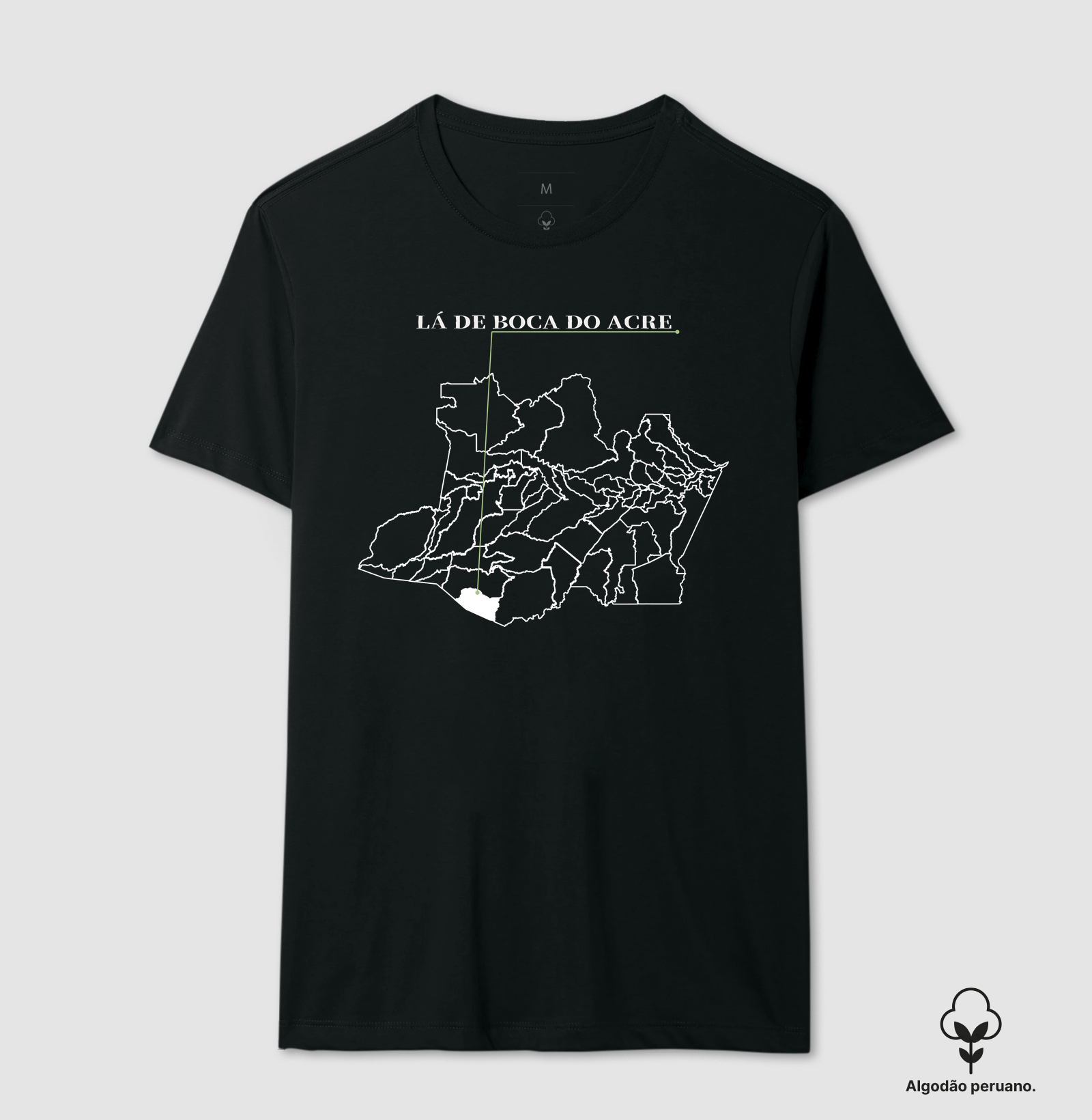 Boca do Acre | Origem AM - Camiseta Algodão Peruano