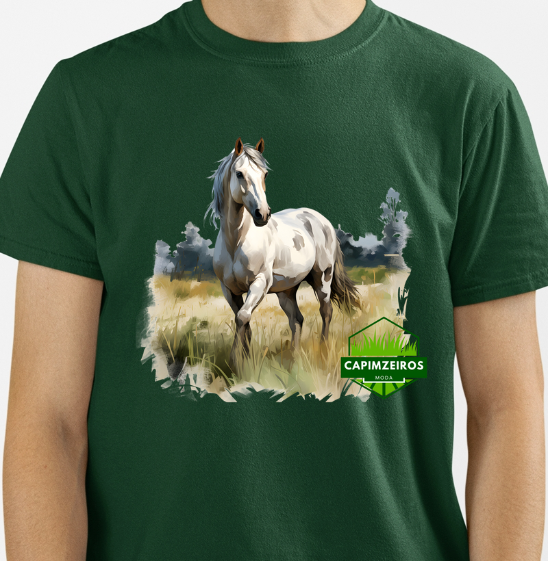 Camiseta Unissex Capimzeiros - Cavalos & Potros 8