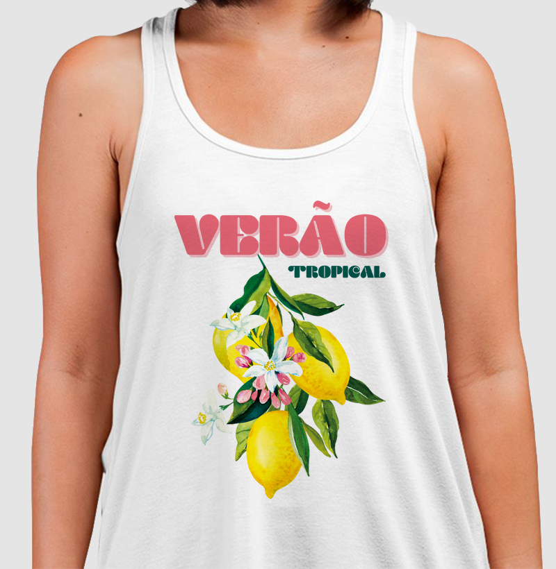 Camiseta - Verão Tropical