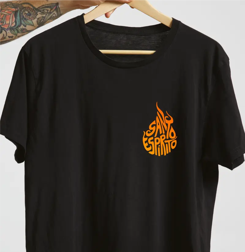 Camiseta Espírito Santo em chamas