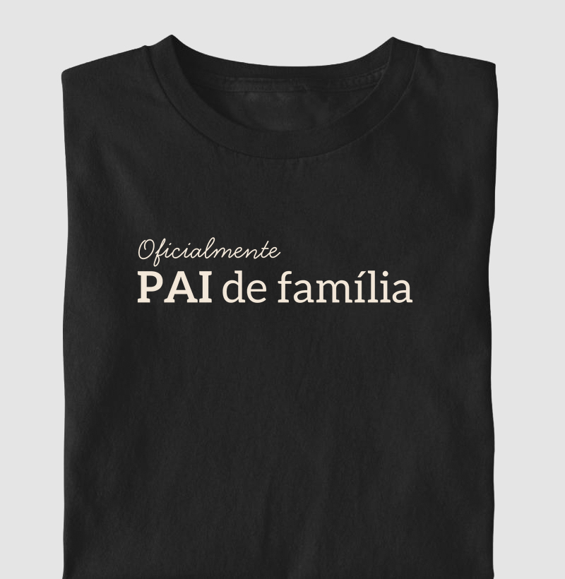 Oficialmente Pai de Família!