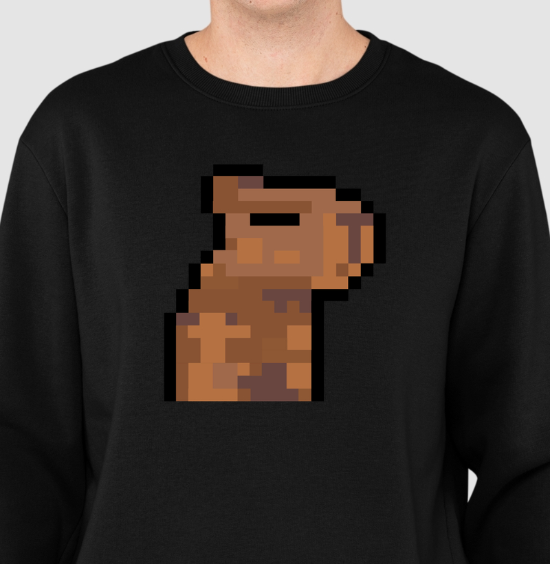 Capivara Pixel – Think Tee