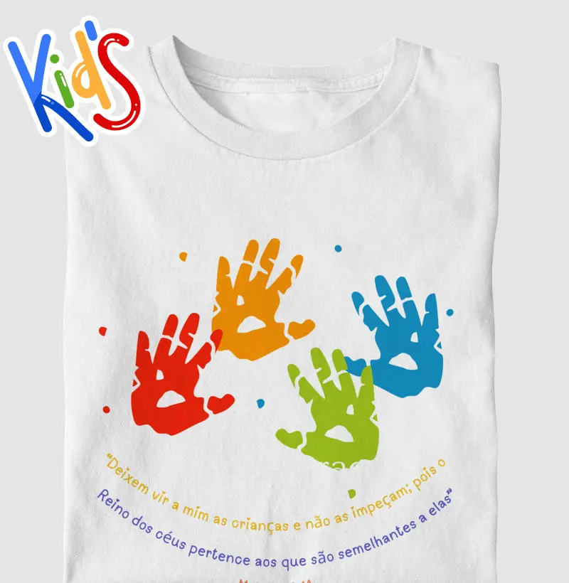 Camiseta Kids Hands