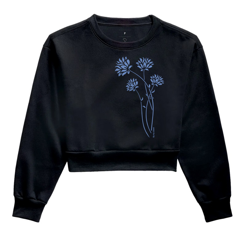 Flores Azuis Delicadas