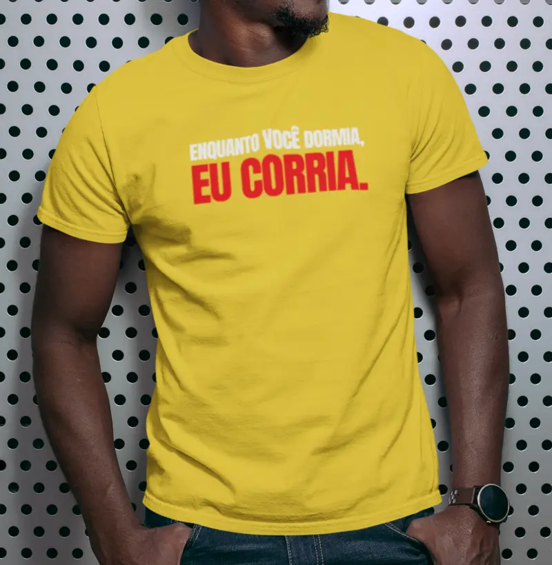 Enquanto você dormia, eu corria