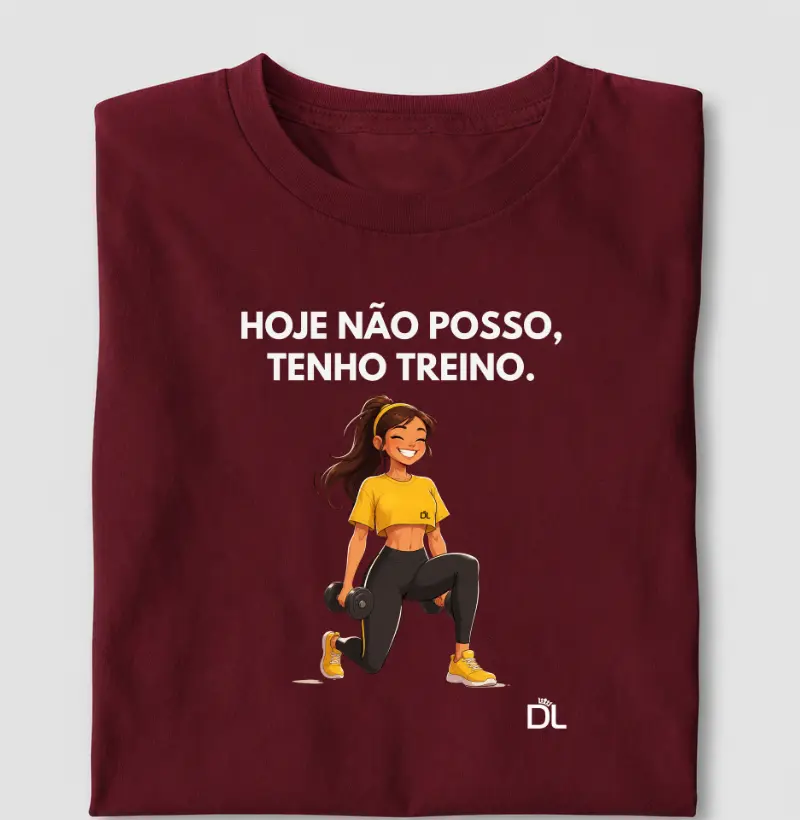 Hoje não posso tenho treino 3