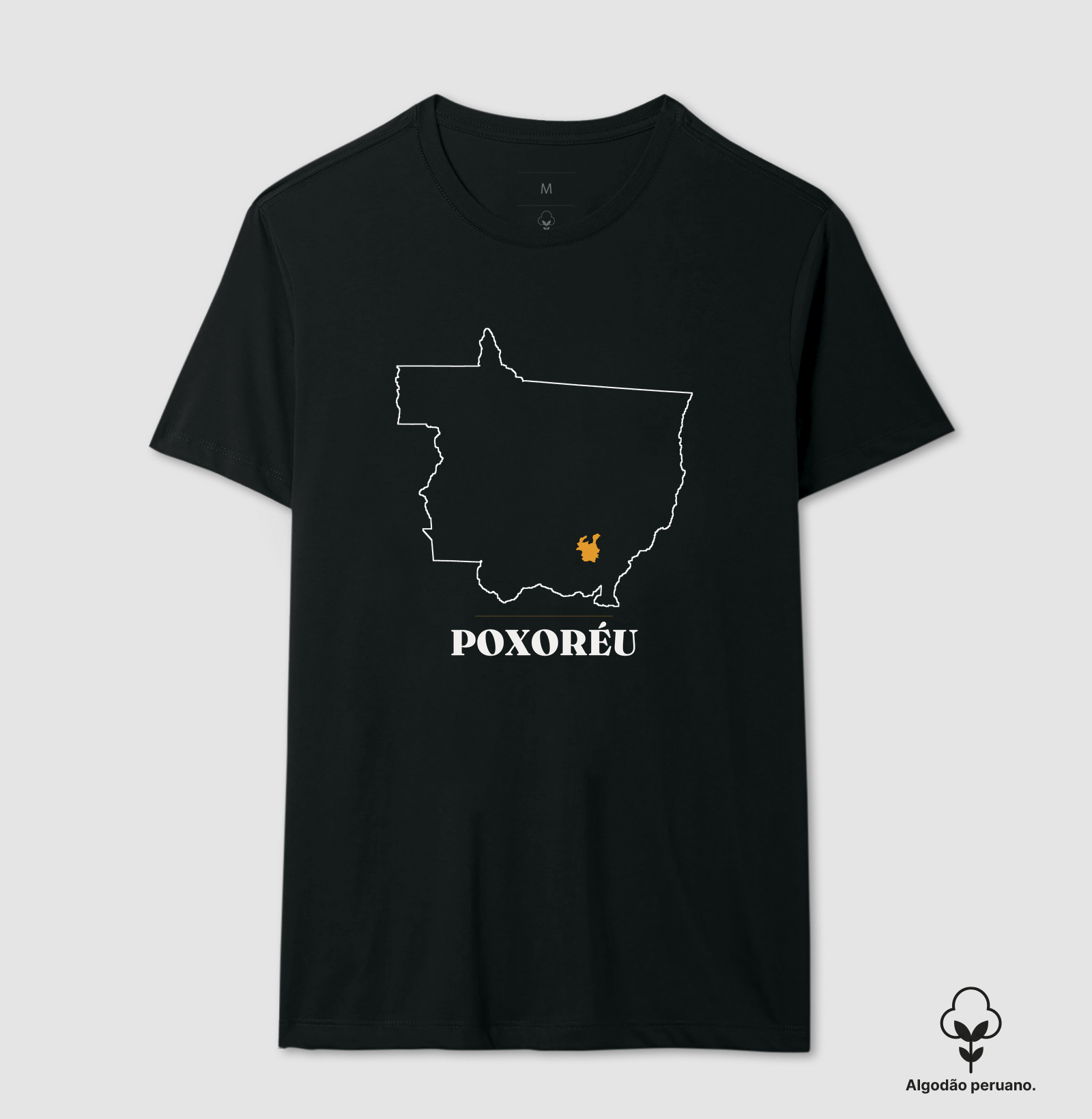 Poxoréu | Traço MT - Camiseta Algodão Peruano