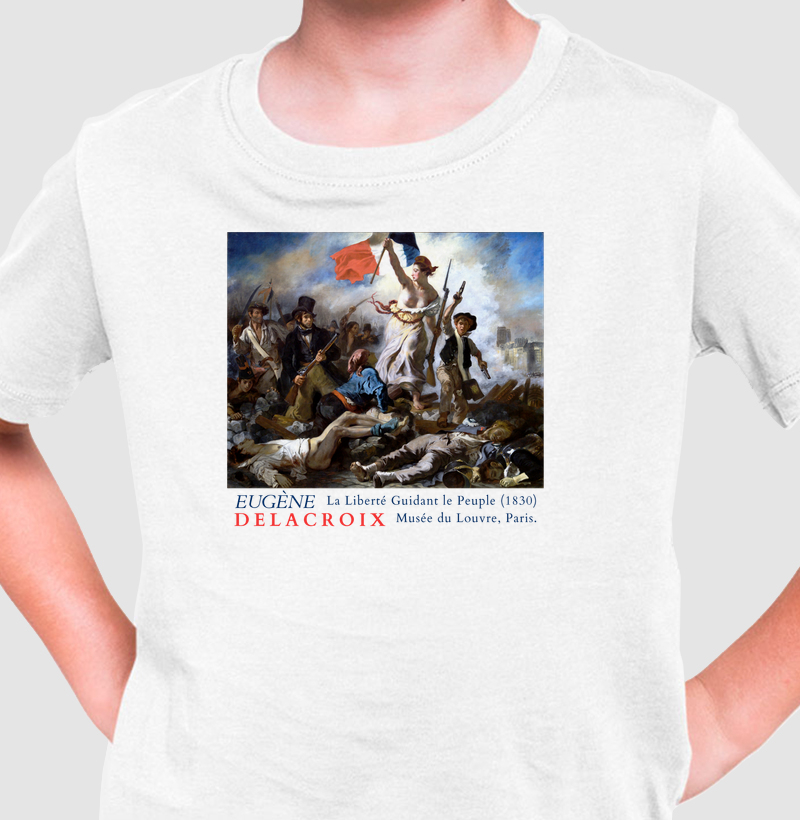 A Liberdade Guiando o Povo - Eugène Delacroix