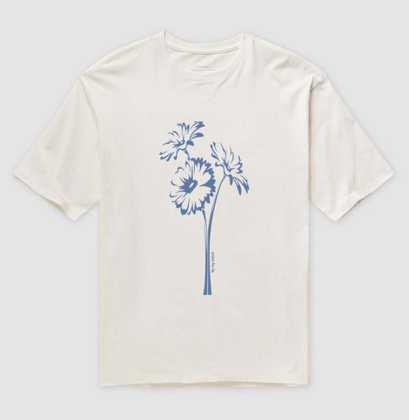 Gérberas Azuis - Oversized