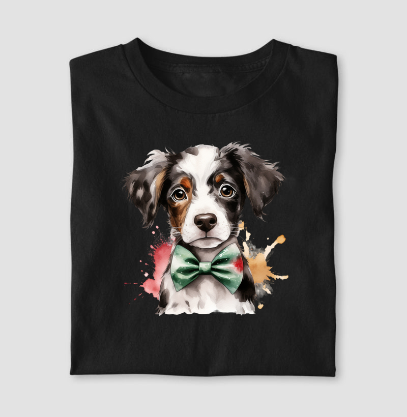 Volpino Italiano aquarela