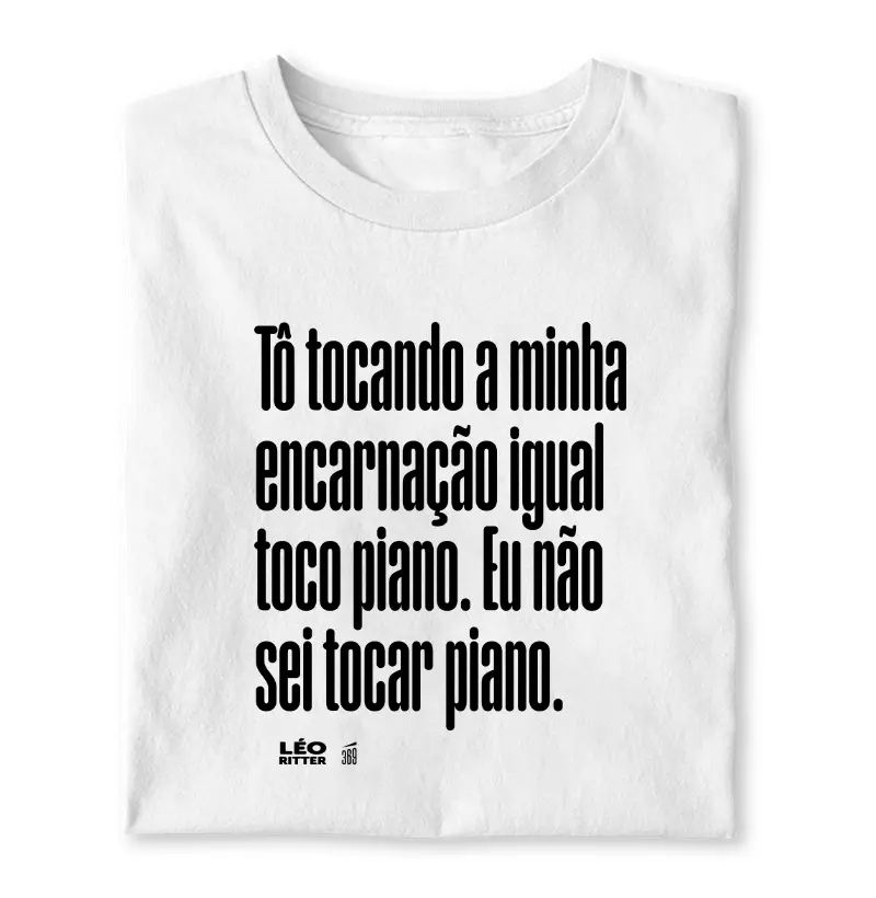 [Léo Ritter] Eu não sei tocar piano
