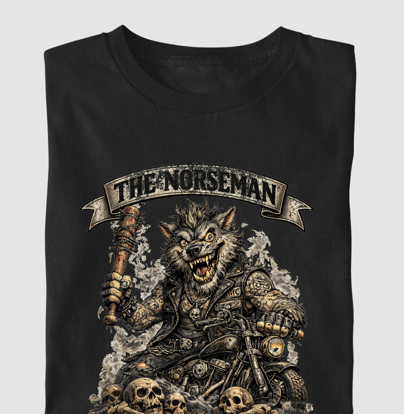 Camiseta Bichos Doido Crazy Wolf