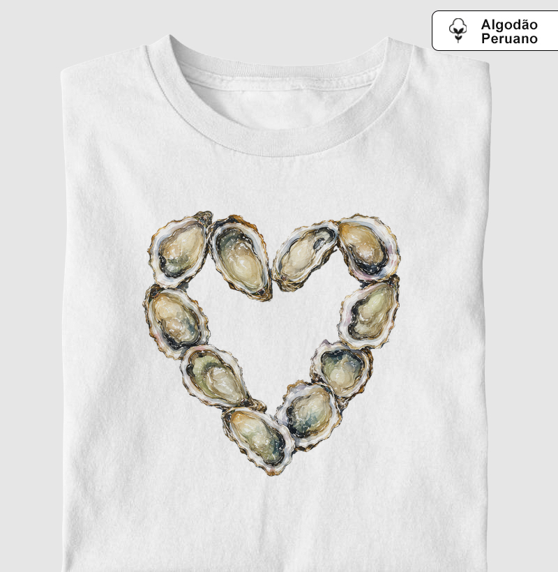 Camiseta Ostralovers - por Enfim