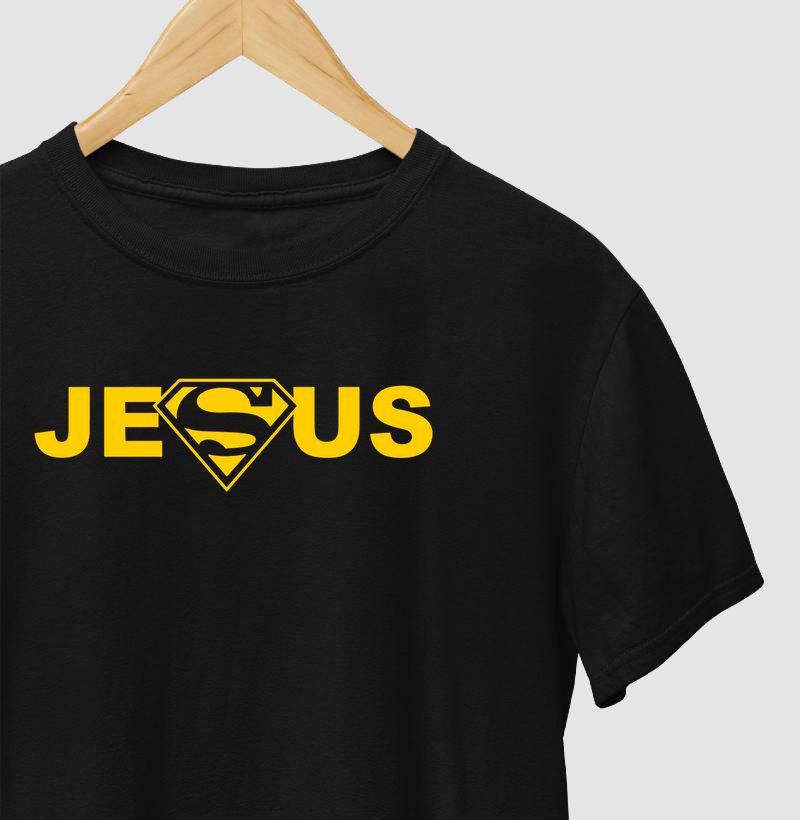 Camiseta Masculina Jesus Super