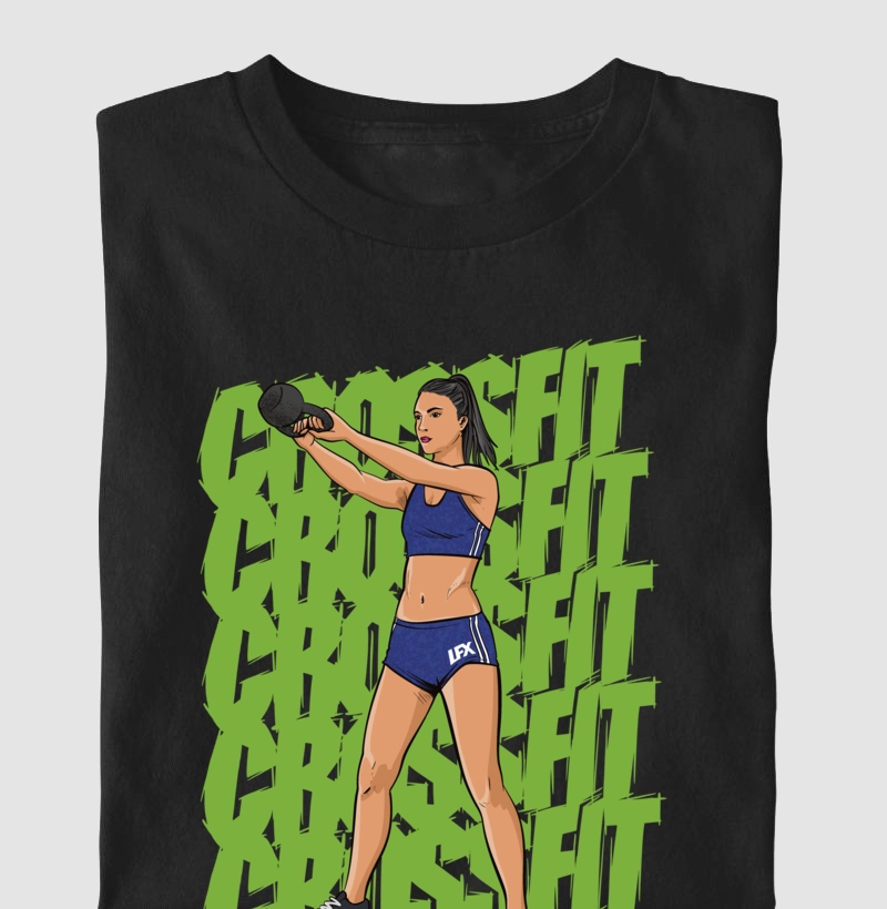 Mulher fazendo Kettlebell Swing V01