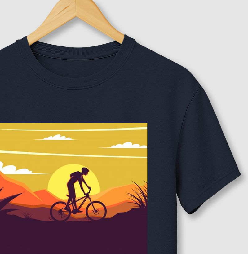 Camiseta - Estilo e Liberdade sobre Duas Rodas