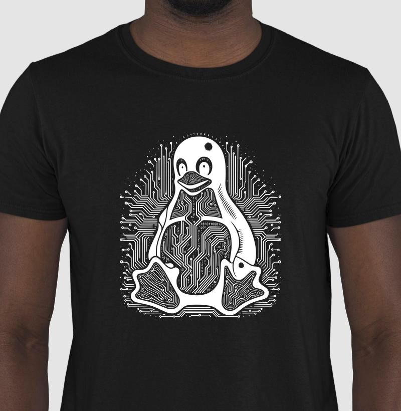 Tux Circuit: O Pinguim Digital