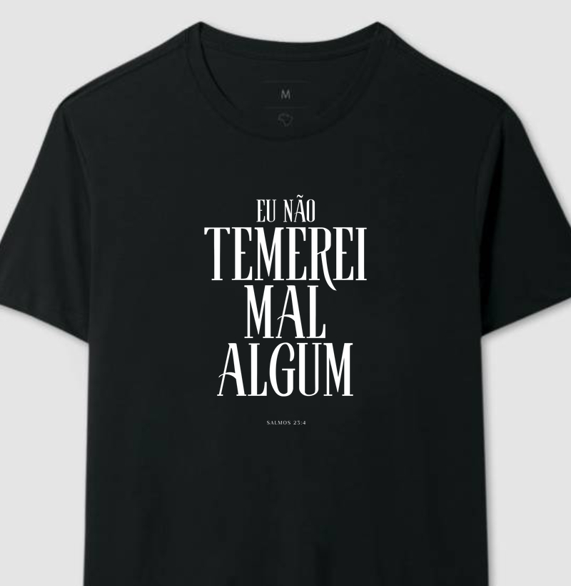 Camiseta Não Temerei