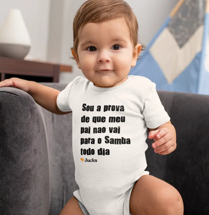 Sou a prova que meu pai não vai para o Samba todo dia