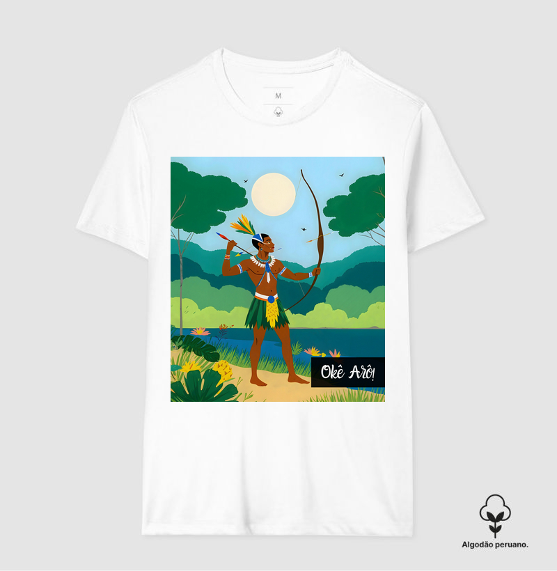 Camiseta - Oxóssi - Pintura 1