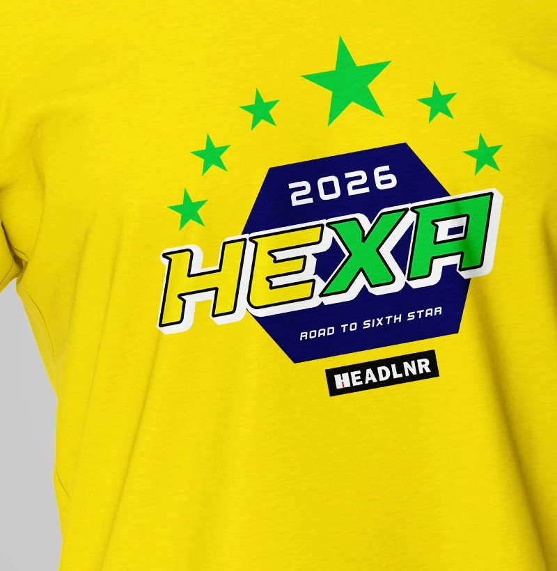 Camiseta "Hexa Dream: 2026 Edition"