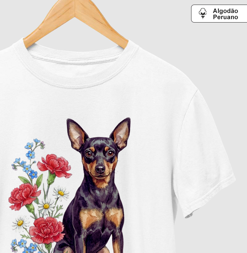 Pinscher Floral Presença