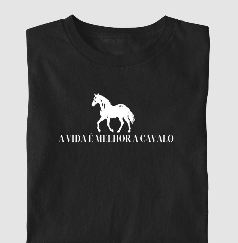 A vida é melhor a cavalo