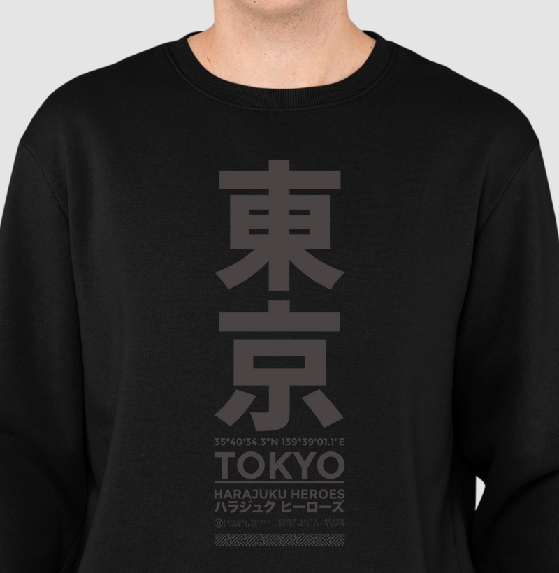 SUÉTER MOLETOM TOKYO