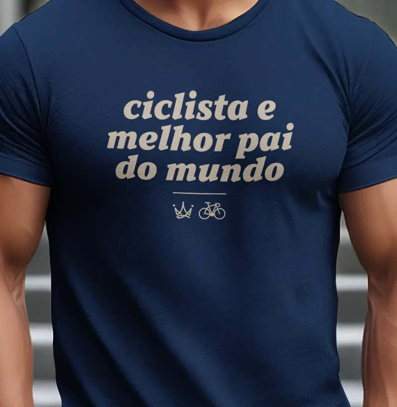 Ciclista e melhor pai do mundo