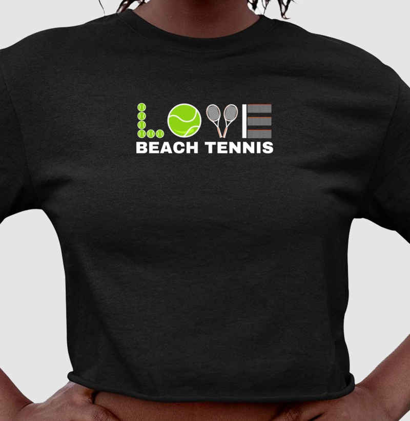 Cropped Love Beach Tennis
