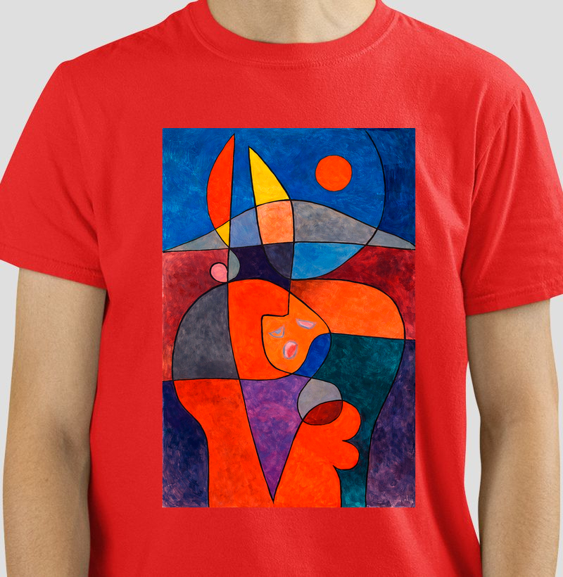 Paul Klee Abstrato com figuras geometricas
