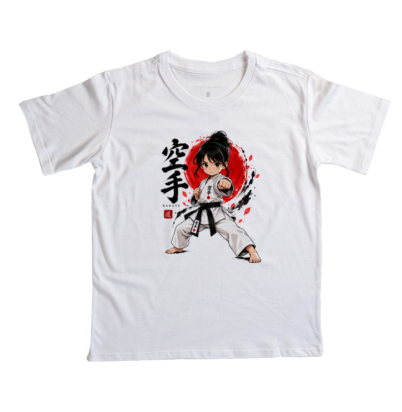 Karate Girl — Espírito Forte - Camiseta Infantil