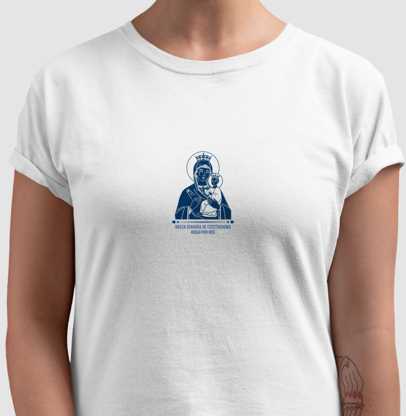 Camiseta Nossa Senhora de Częstochowa