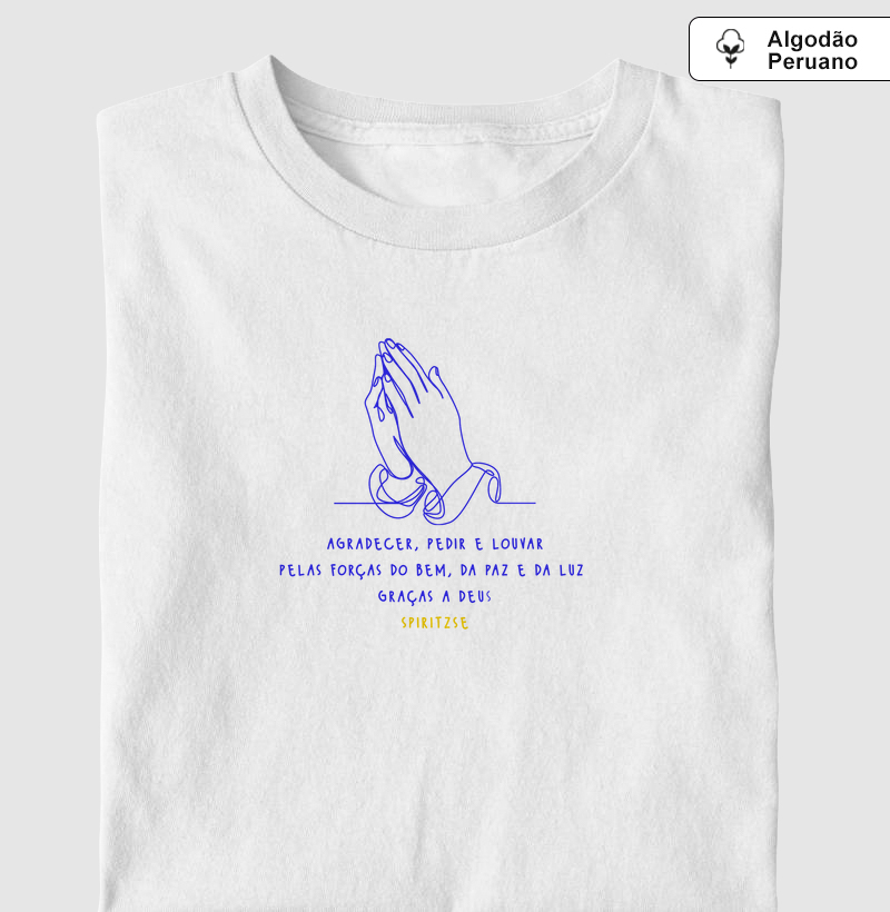 Agradecer, pedir e louvar