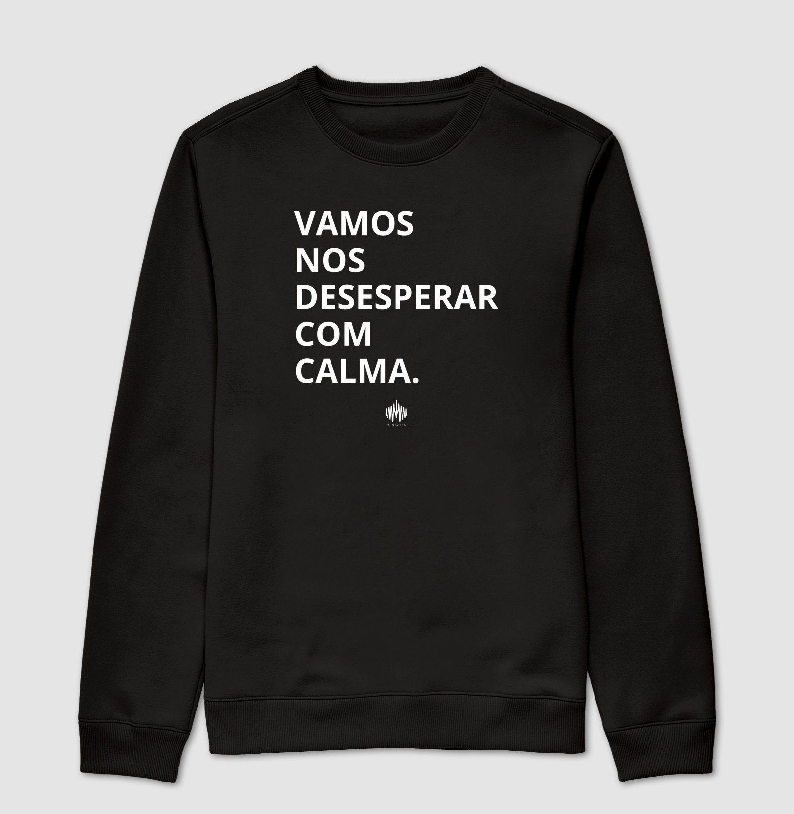 Vamos nos desesperar com calma.