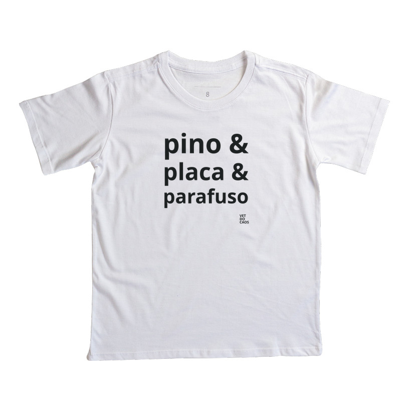 pino & placa & parafuso