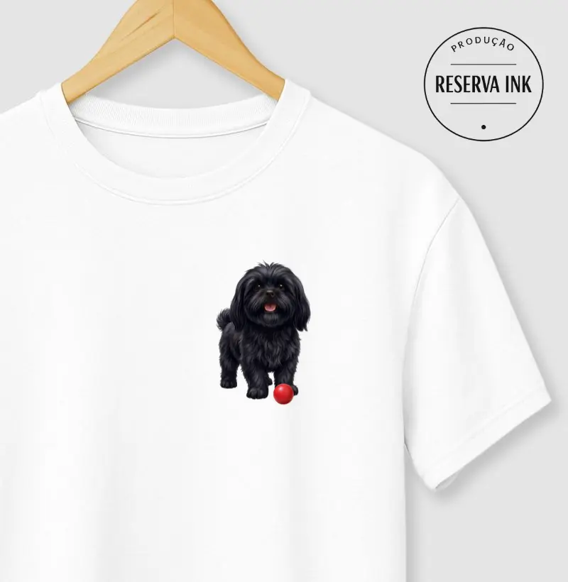 Lhasa Apso Preto Minimalista 2
