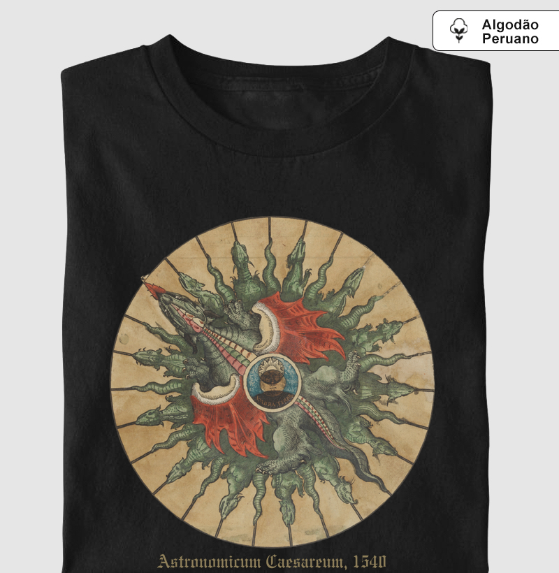 Camiseta O Dragão Cósmico: Astronomicum Caesareum