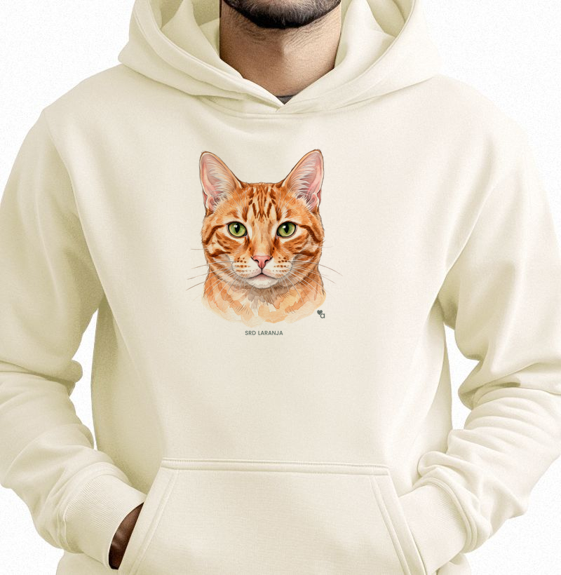 Gatos - SRD Laranja - Moletom Hoodie - Hoodie Moletom