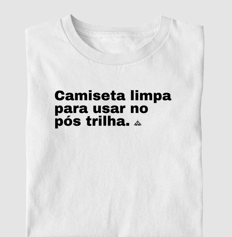 Limpa para o pós trilha