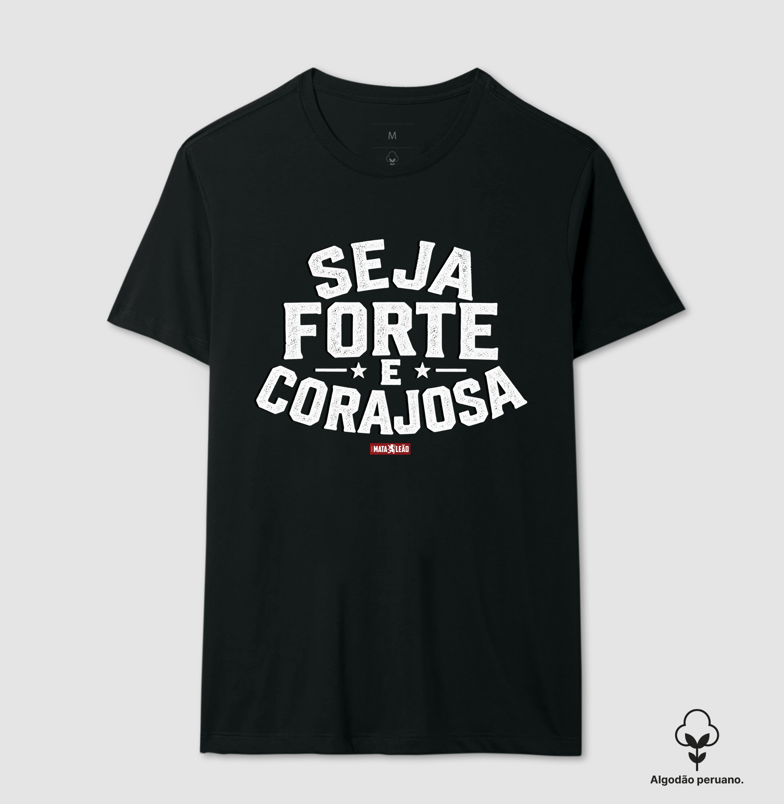 Corajosa  - Camiseta Algodão Peruano