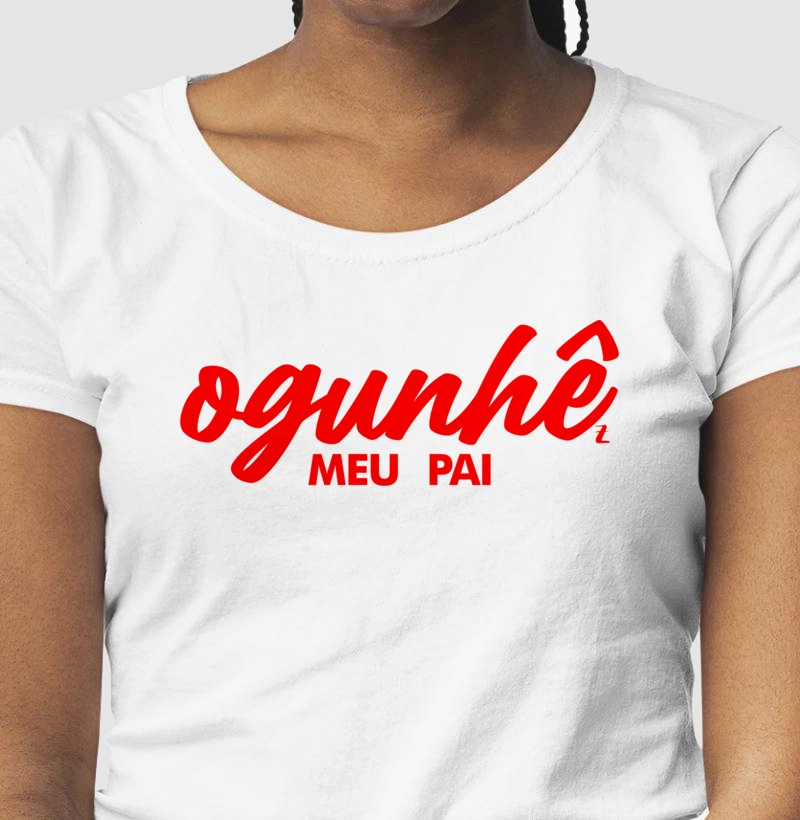 Ogunhê meu pai - vermelho